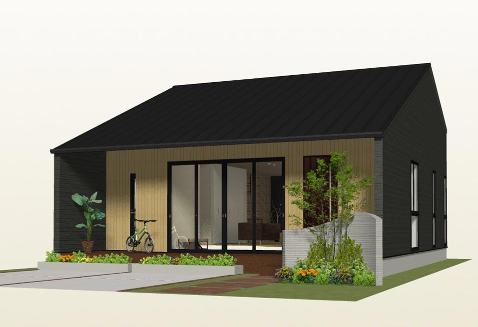 愉しむ平屋スタイル 外観