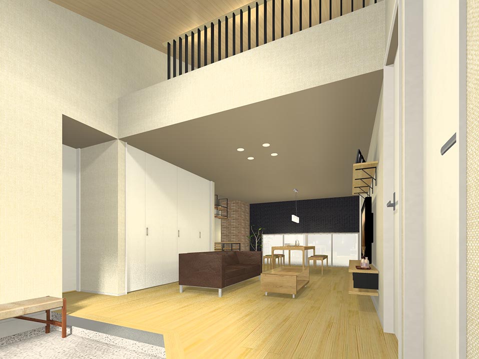 愉しむ平屋スタイル 内観