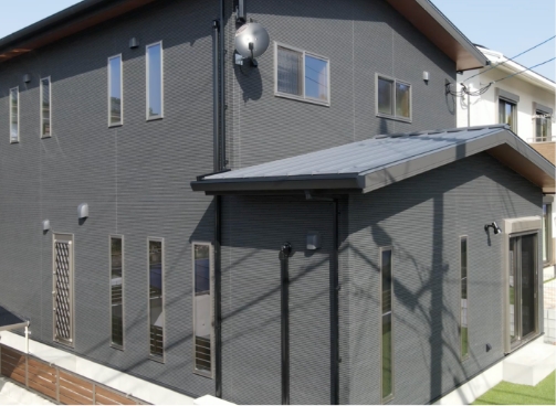 ビンテージ調の家